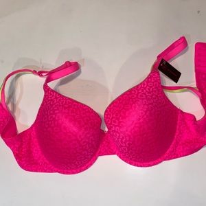 NOBO neon pink size 40c NWT bra